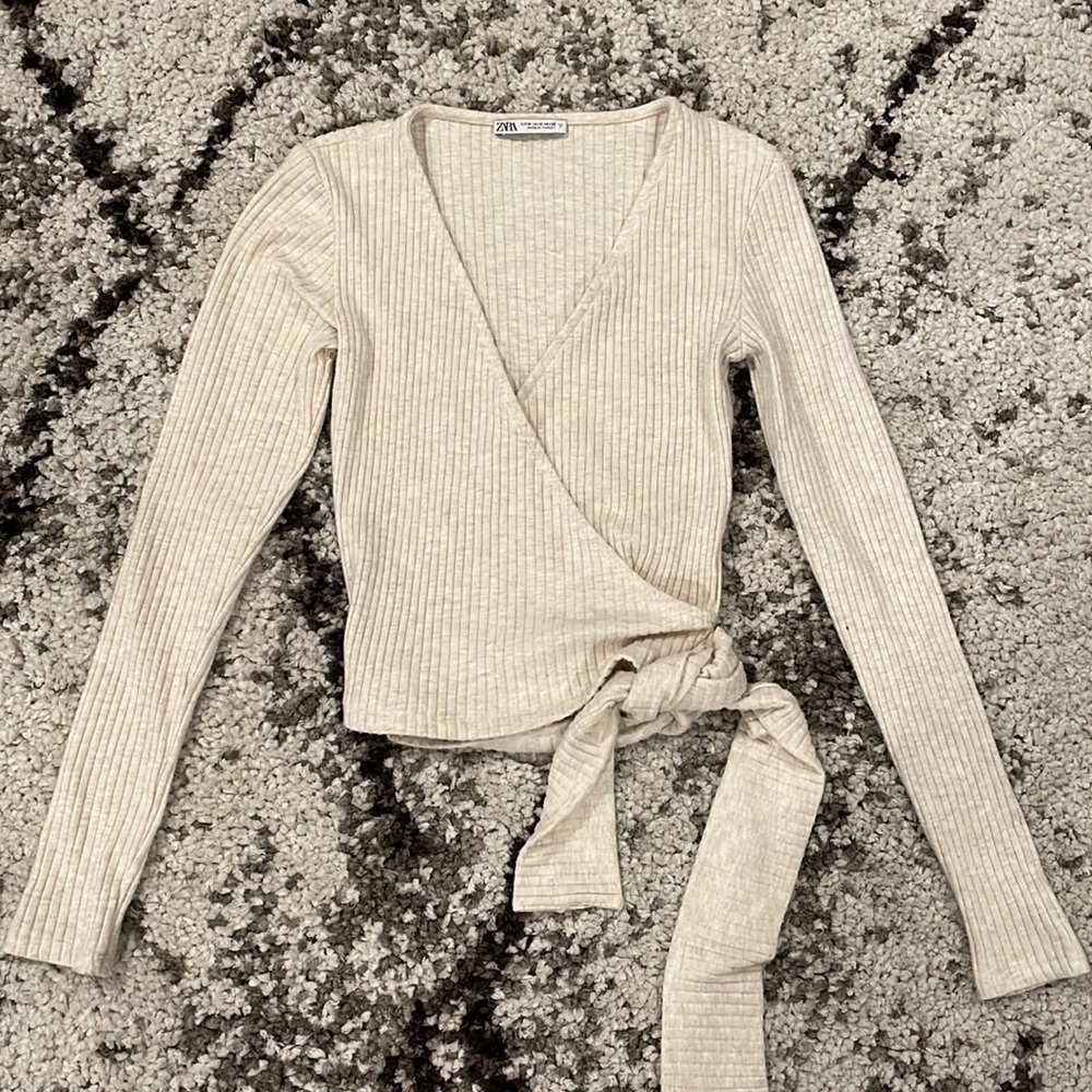 Zara Wrap Sweater